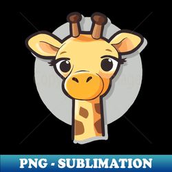 cute giraffe baby animals - instant sublimation digital download - defying the norms