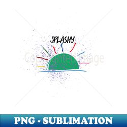 Splash - High-Quality PNG Sublimation Download - Capture Imagination with Every Detail