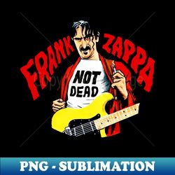 F Zappa - Creative Sublimation PNG Download - Perfect for Personalization