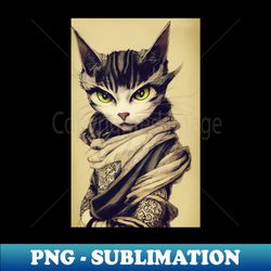 A noble cat - Modern Sublimation PNG File - Perfect for Personalization