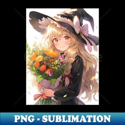Witch girl - Modern Sublimation PNG File - Perfect for Creative Projects