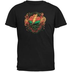 Grateful Dead &8211 Scarlet Fire SYF Black Youth T-Shirt