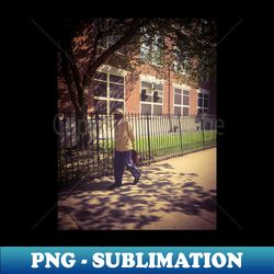 Harlem Street Manhattan New York City - Elegant Sublimation PNG Download - Capture Imagination with Every Detail
