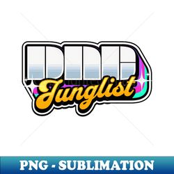 DNB - Junglist Y2K Rainbow Drop Shadow - Signature Sublimation PNG File - Boost Your Success with this Inspirational PNG Download