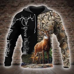 Deer Hunting 3D All Over Printed Hoodie X091253
