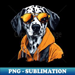Streetwear Firefighter Dalmatian Style  Dog Lovers - Trendy Sublimation Digital Download - Spice Up Your Sublimation Projects
