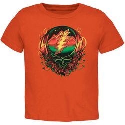 Grateful Dead &8211 Scarlet Fire SYF Orange Toddler T-Shirt