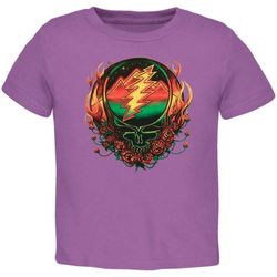 Grateful Dead &8211 Scarlet Fire SYF Purple Toddler T-Shirt
