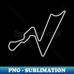 Buddh International Circuit outline - Retro PNG Sublimation Digital Download - Bold & Eye-catching