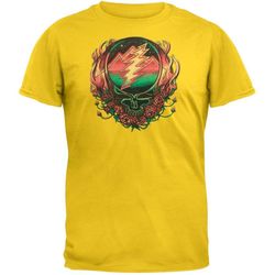 Grateful Dead &8211 Scarlet Fire SYF Yellow Adult T-Shirt