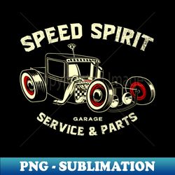 SPPED SPIRIT - Vintage Sublimation PNG Download - Perfect for Personalization