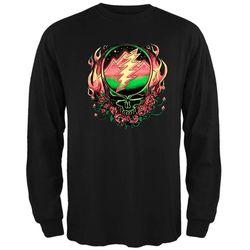 Grateful Dead &8211 Scarlet SYF Black Adult Long Sleeve T-Shirt