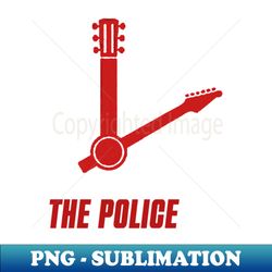 vintage the police - PNG Transparent Digital Download File for Sublimation - Perfect for Sublimation Mastery