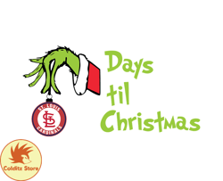 St. Louis Cardinals Christmas Svg, Christmas Svg, Baseball Sports Svg, MLB Team Svg, MLB, MLB Design 27