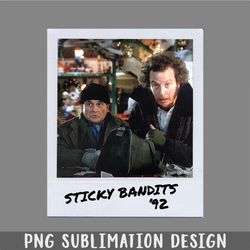 Sticky Bandits PNG, Christmas PNG