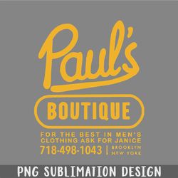 Sabotage Boutique Beastie Boys Old Style Name Pauls PNG, Christmas PNG