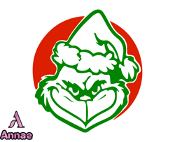 Grinch Christmas SVG, christmas svg, grinch svg, grinchy green svg, funny grinch svg, cute grinch svg, santa hat svg 113