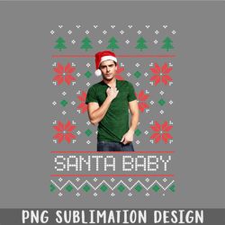 Santa Baby PNG, Christmas PNG