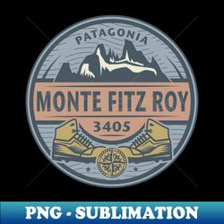 Monte Fitz Roy - Premium PNG Sublimation File - Perfect for Personalization