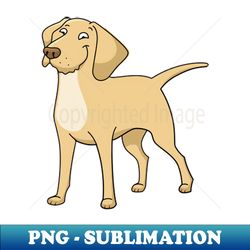 LR yellow lab cartoon smiling - Professional Sublimation Digital Download - Spice Up Your Sublimation Projects