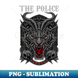 THE POLICE BAND DESIGN - PNG Transparent Sublimation Design - Stunning Sublimation Graphics