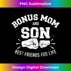Bonus mom and son best friends for life - Minimalist Sublimation Digital File - Animate Your Creative Concepts