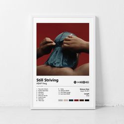 Still Striving-ASAP Ferg Album poster, Music Poster, Custom poster, HD Print Wall Decor Canvas Poster