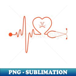 Basketball Heartbeat - PNG Sublimation Digital Download - Unlock Vibrant Sublimation Designs