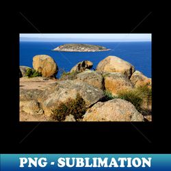 Rocky Coastline - Professional Sublimation Digital Download - Create with Confidence