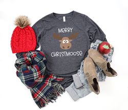 Merry Christmoose Shirt, Moose Shirt, Merry Christmas, Funny Christmas Shirt, Christmas Shirt, Christmas Family Shirt, G
