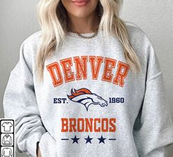 Denver Broncos Football Sweatshirt png ,NFL Logo Sport Sweatshirt png, NFL Unisex Football tshirt png, Hoodies