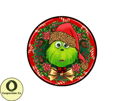 Grinch Christmas SVG, christmas svg, grinch svg, grinchy green svg, funny grinch svg, cute grinch svg, santa hat svg 137