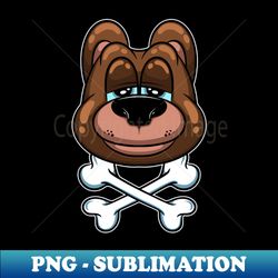 bear head cartoon - exclusive sublimation digital file - perfect for sublimation mastery