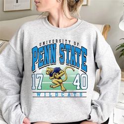 Penn State-Nittany Lions Mascot Sweatshirt, Retro Penn State Football Sweatshirt, Penn State Football Shirt, NCAA Shirt
