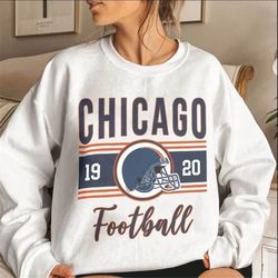 Vintage Chicago Football Sweatshirt, Chicago Football Comfort T-shirt, Chicago Sweatshirt, Bears Shirt, Bears Hoodie, Vi