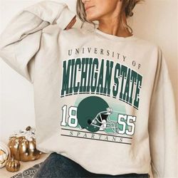 Michigan State Spartans Football Sweatshirt, Spartans Football Tee, Michigan Football shirt, Spartans Hoodie, Michigan S