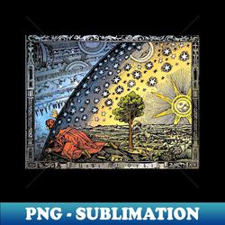 Flammarion - Exclusive PNG Sublimation Download - Capture Imagination with Every Detail