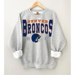 Denver Football Sweatshirt, Denver Shirt, Vintage Denver Football Football, NFL Denver Football 2023, Denver Gifts, Game