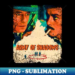 Jean-Pierre Melvilles Masterpiece Shadows Unleashed Shirt - PNG Sublimation Digital Download - Perfect for Sublimation Art