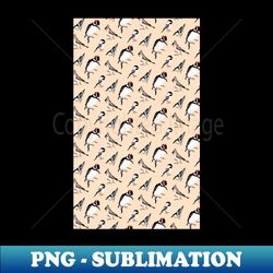 backyard bird pattern - creative sublimation png download - defying the norms