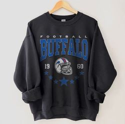 Buffalo Football Sweatshirt, Vintage Style Buffalo Football Crewneck, Football Sweatshirt, Buffalo Football Sweatshirt,