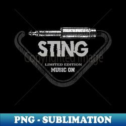 Sting - Unique Sublimation PNG Download - Defying the Norms