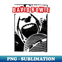 david ll rock and scream - PNG Transparent Digital Download File for Sublimation - Bring Your Designs to Life