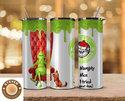 Christmas Tumbler Png,Grinch Png ,Merry Christmas Png,Merry Christmas Svg, Santa Grinch 06