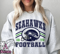 Seattle Seahawks Football Sweatshirt png ,NFL Logo Sport Sweatshirt png, NFL Unisex Football tshirt png, Hoodies