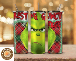 Christmas Tumbler Png,Grinch Png ,Merry Christmas Png,Merry Christmas Svg, Santa Grinch 27
