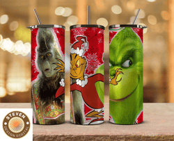 Christmas Tumbler Png,Grinch Png ,Merry Christmas Png,Merry Christmas Svg, Santa Grinch 30