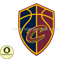Cleveland Cavaliers, Basketball Svg, Team NBA Svg, NBA Logo, NBA Svg, NBA, NBA Design 03
