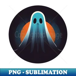 Ghost illustration - PNG Sublimation Digital Download - Create with Confidence