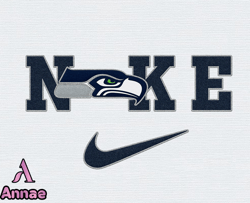 Nike Seattle Seahawks Embroidery Effect, Nike Svg, Football Team Svg, Nfl Logo, NfL,Nfl Design 51